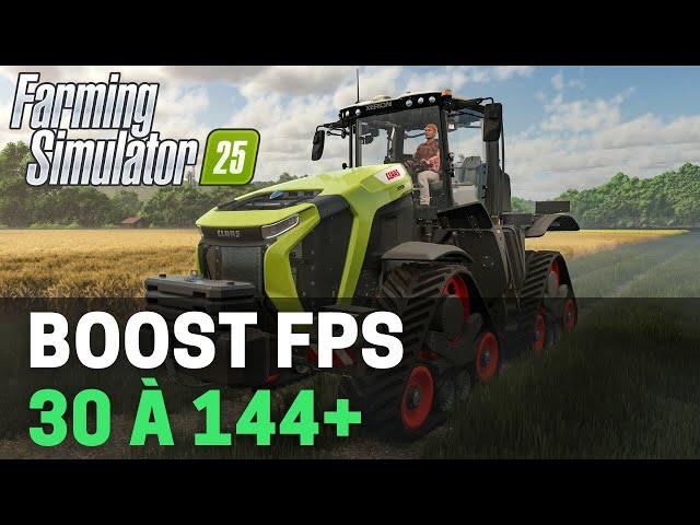 Farming Simulator 25 - MEILLEURS paramètres PC (Maximiser les FPS et la visibilité)