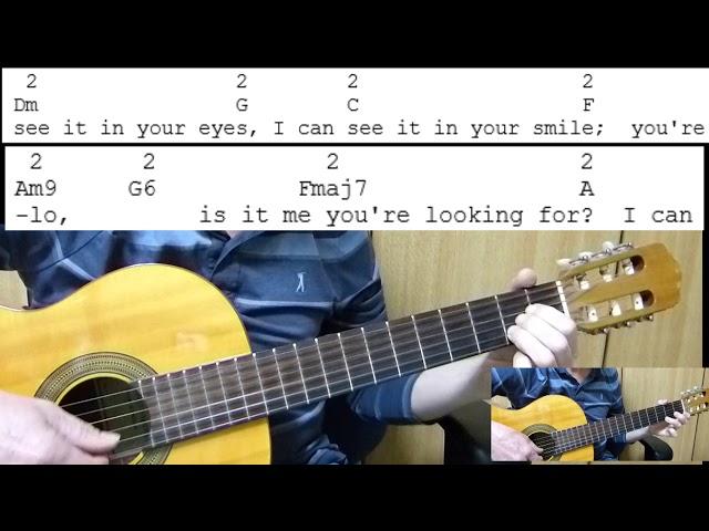 Guitar Accompaniment - Hello - Lionel Richie  (Including lyrics and chords)