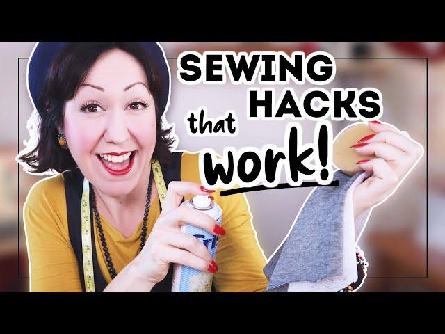 5 sewing 'hacks' that will ACTUALLY make your sewing life better!