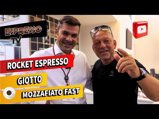 Rocket Espresso Giotto Fast  & Rocket Mozzafiato Fast