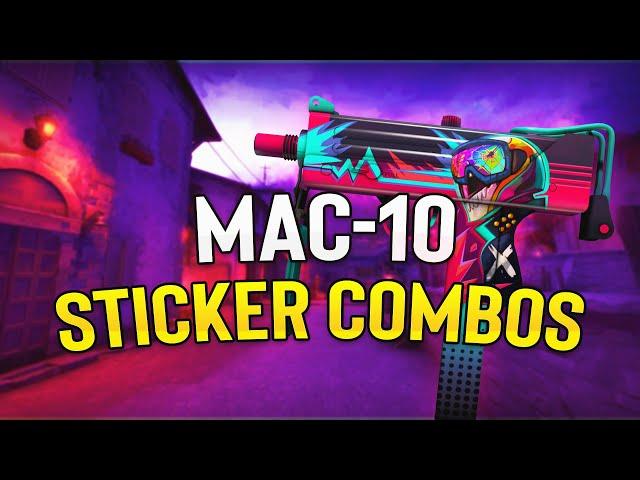 Best MAC-10 Sticker Combos - CSGO