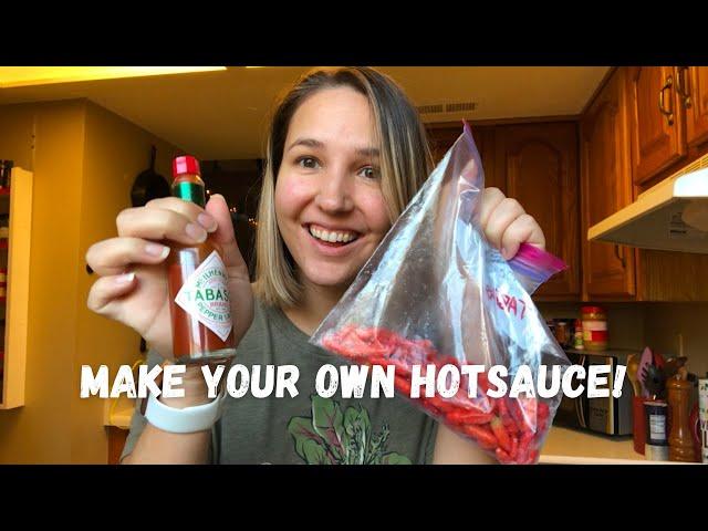 How to make HOMEMADE TABASCO SAUCE from homegrown peppers | Auxhart Gardening