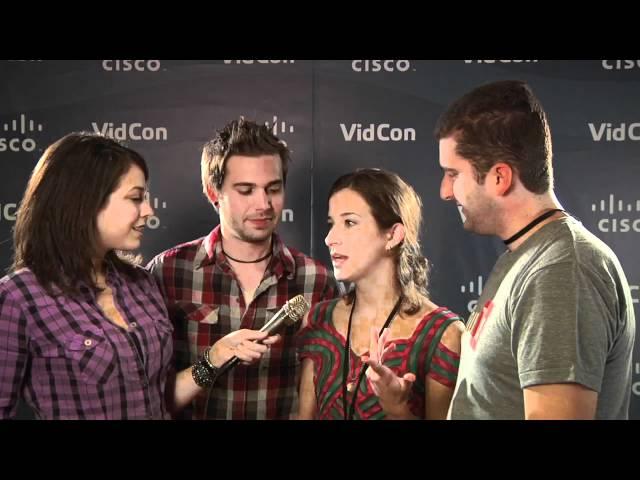 Charles, Alli and Will at VidCon 2010