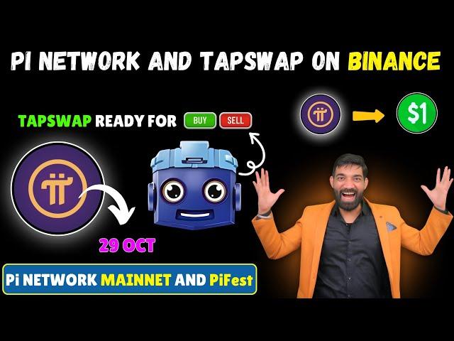 Pi Network Launching on Binance | Pi Network latest news today | TapSwap Launching News on Binance