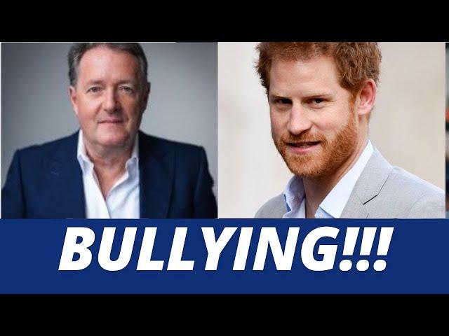 Piers Morgan Claims Prince Harry is 'BULLYING' the Royal Family on 'Spare' Tou