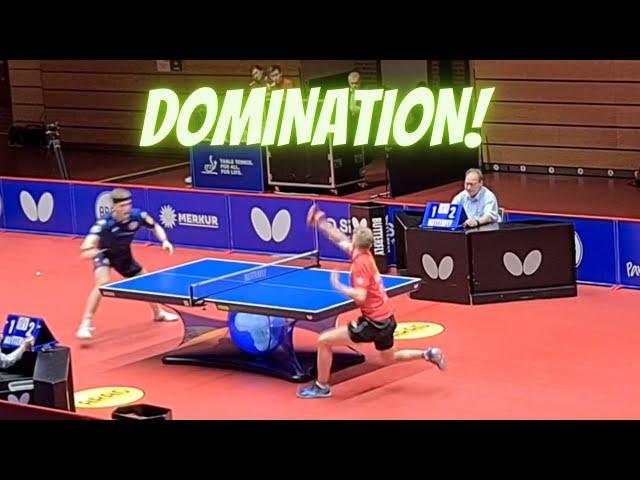 ANTON KALLBERG DOMINATES FEARED ANTI SPIN PLAYER LUKA MLADENOVIC