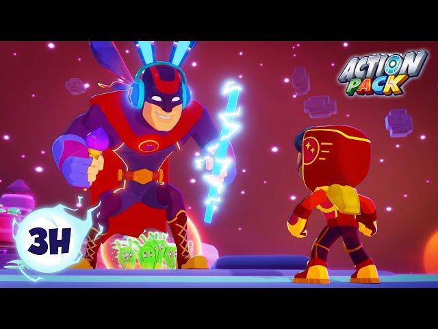 Gaming the System | Action Pack | Kids Fun & Educational Cartoons