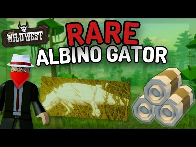 How To Find The New RARE Albino Gator! | Wild West Roblox