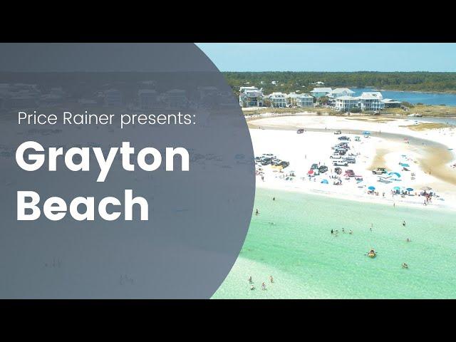 Aerial Overview of 30A's Grayton Beach Community in Santa Rosa Beach, Florida