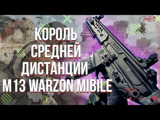 Warzon mobile лучшая ШТУРМОВАЯ ВИНТОВКА для Средней Дистанции m13b