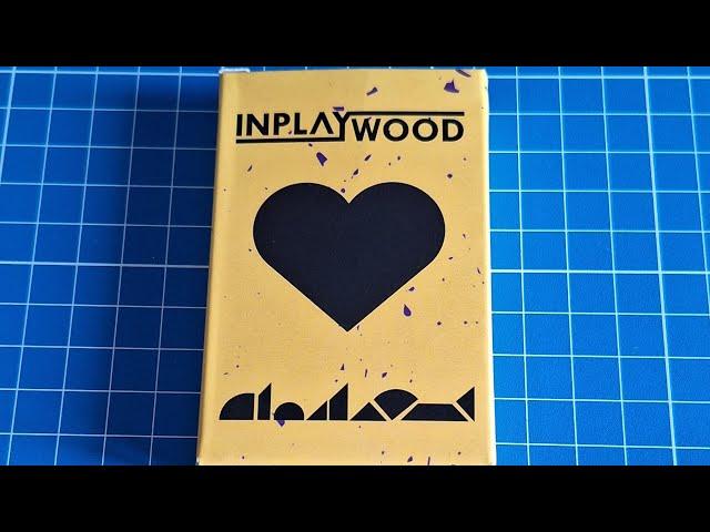 Inplaywood Сложи Сердце из 9 деталей (Fold the Heart out of 9 parts)