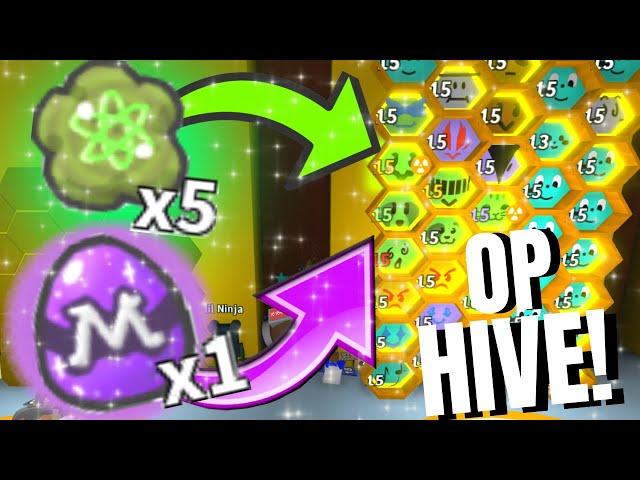 USING NEW MYTHIC EGG AND NEW ATOMIC STAR TREAT!!! *OP* Bee Swarm Simulator