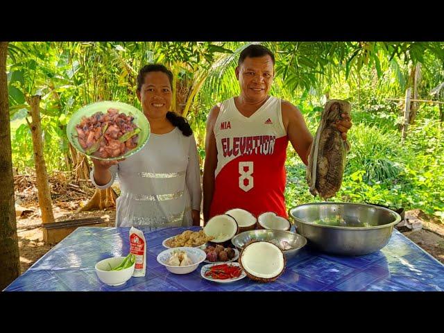 Pusit Adobo sa Gata luto ni Mister