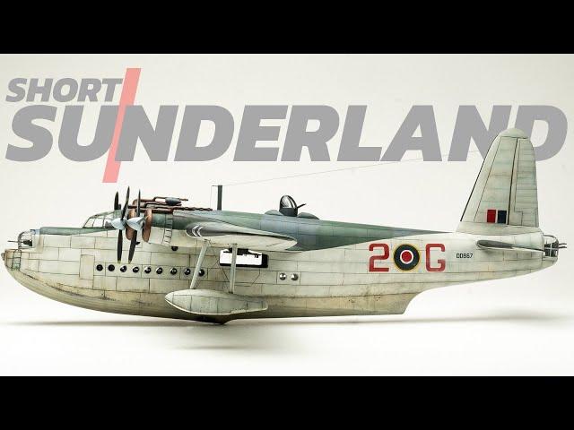 1964 Airfix Short Sunderland 1/72 - FULL BUILD