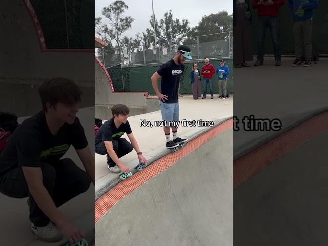 First time at the skatepark 