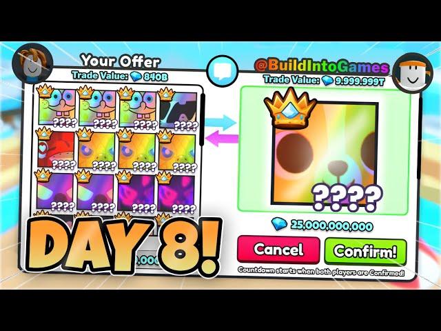  92 BILLION Net Worth + 7.5 BILLION Profit!  - Rainbow to Shiny Rainbow Titanic Day 8!