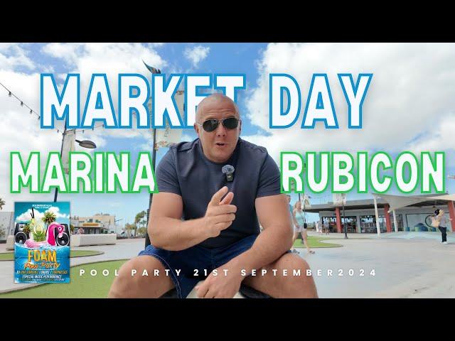 This Is Something NEW! | A Look Around Marina Rubicon Market & A Special Event At The Oasis!