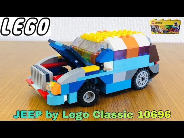 Lego Classic 10696 assembling to JEEP #195