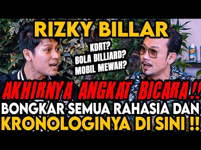 KDRT, TALAK, LESTY ⁉️AKHIRNYA DIA BUKA SUARA DISINI ‼️ (RIZKY BILLAR) -Curhat Bang