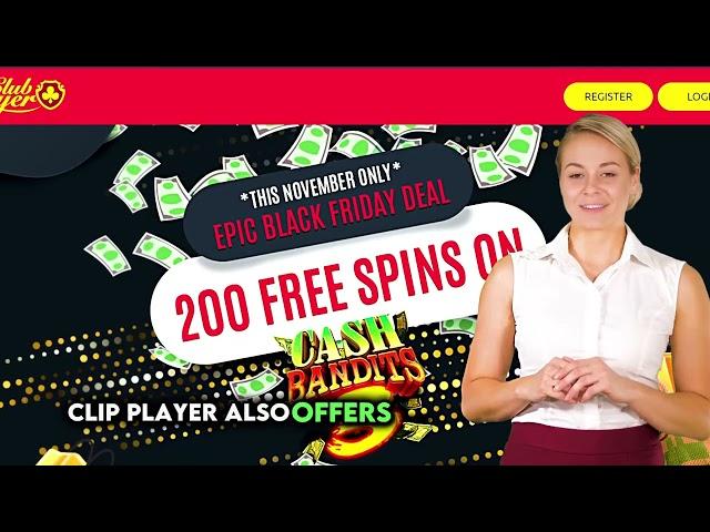 Club Player Casino  250% + $25 Free Chip No Deposit BONUS CODES