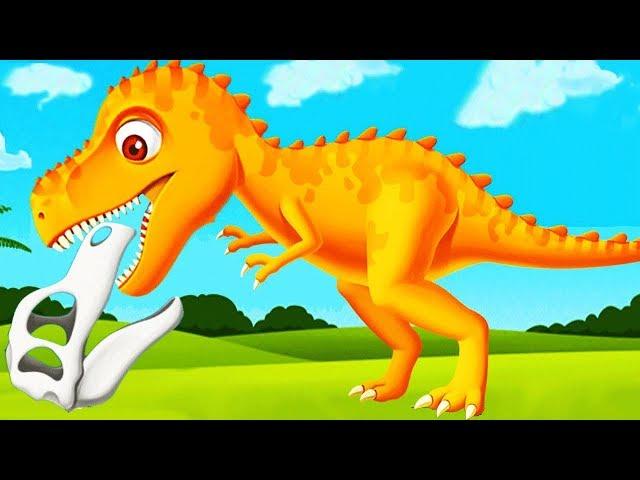 New Baby Games - Fun Jurassic Dig Kids Games - Children Learn About Dinosaurs -