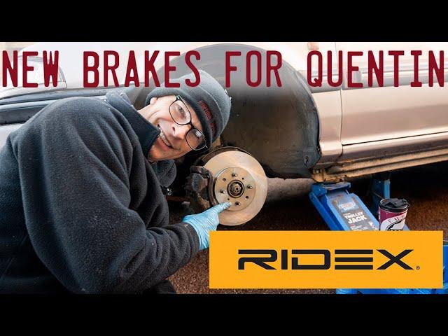 Quentin the Rover Convertible gets New Ridex brakes