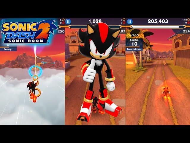 Sonic Dash 2: Sonic Boom (iOS) - Shadow Gameplay