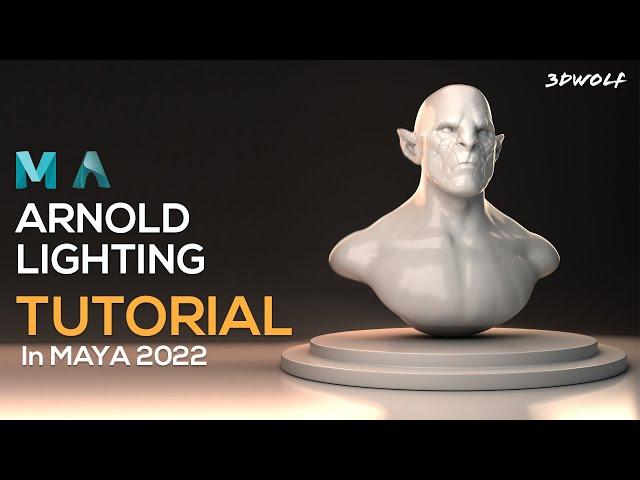 Arnold Lighting Tutorial in Maya 2022 | Maya Lighting Tutorial