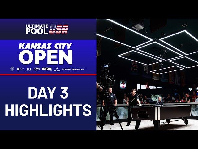 Ultimate pool USA Kansas City Open 2024 | Day 3 Highlights