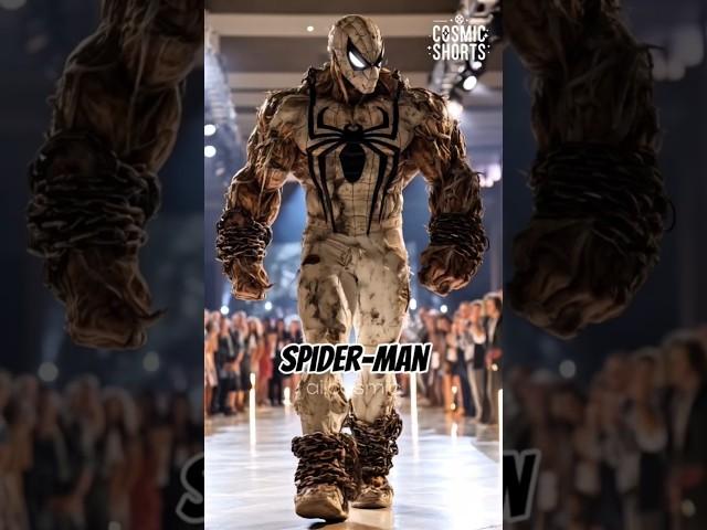 Chains of Legends: When Superheroes Break the Runway! Part:2  #spiderman #thor #superhero #fashion