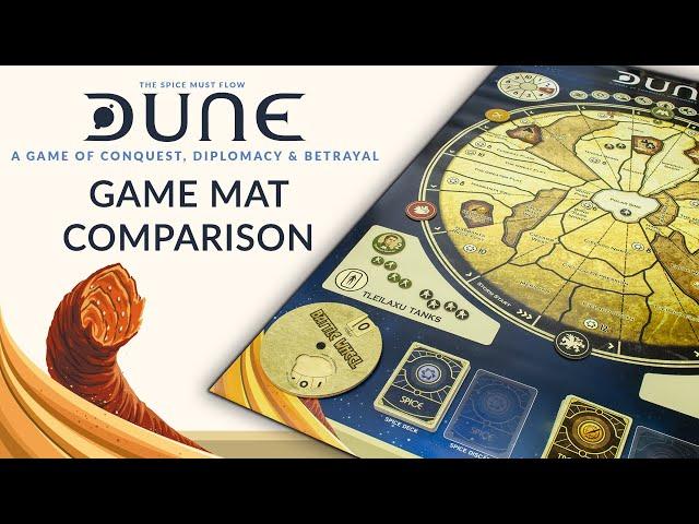 Game Mat Comparison | DUNE