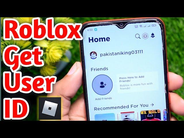 HOW TO FIND ROBLOX USER ID - ROBLOX MOBILE