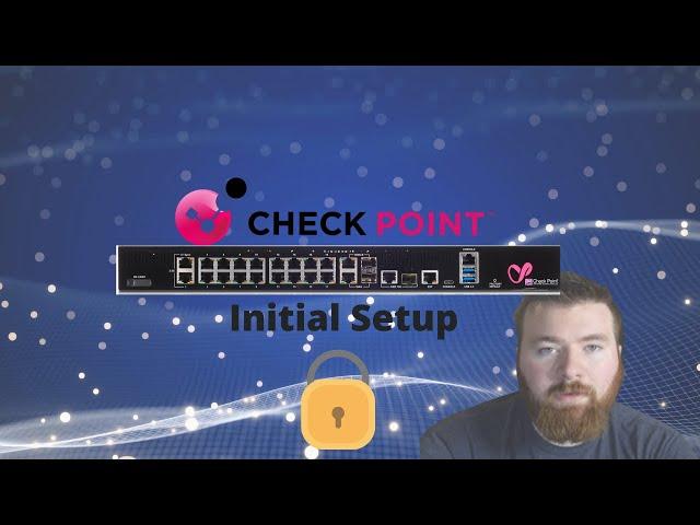 Check Point 1800 Firewall - Initial Setup
