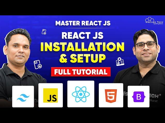 How to INSTALL React JS & Setup Your First Project (2024) | Master React JS Series