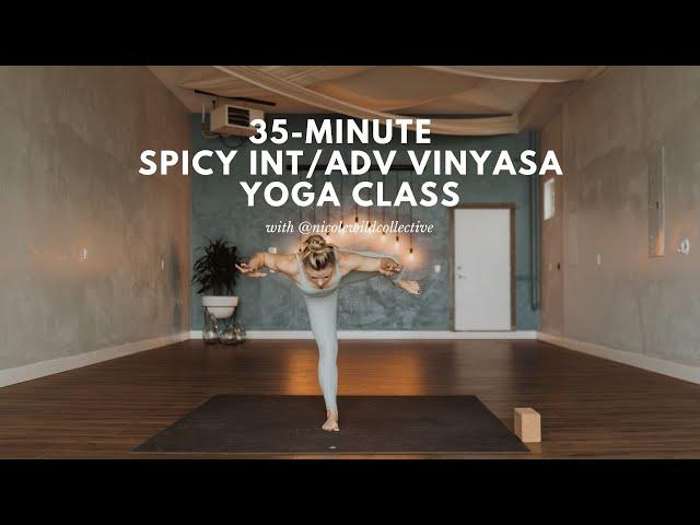 35-Min Intermediate/Advanced Spicy Vinyasa Yoga Class with Nicole Wild | @nicolewildcollective