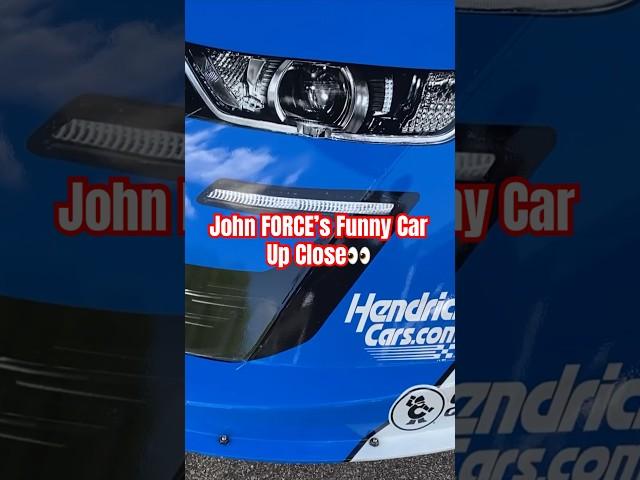 John Force’s Funny Car Up Close#nhra #dragracing #racing #motorsport