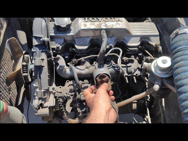 Toyota 2c engine starting problem solution - 2c engine