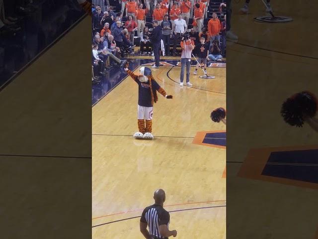 Auburn Mascot Aubie and His Wrist