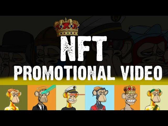 Create futuristic art gallery nft promo video for your nfts