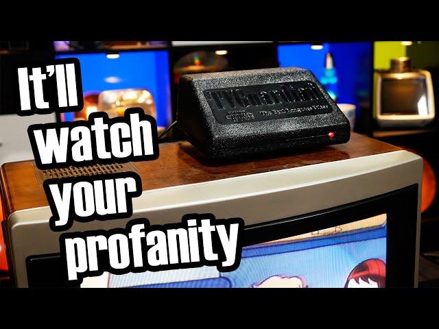 This TV gadget censors bad words with 1980's tech