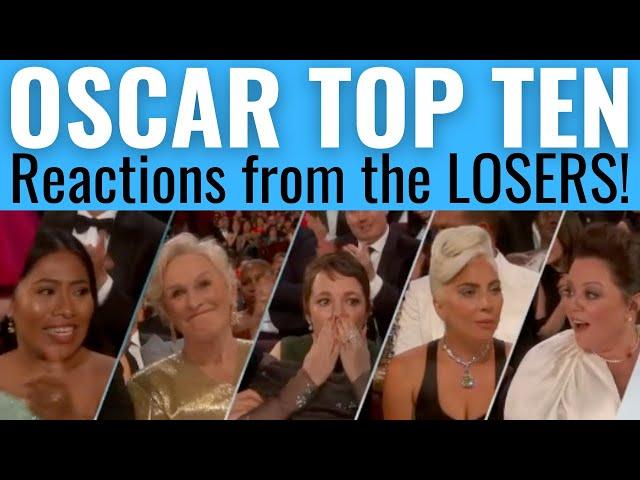 Top 10 Oscar LOSING Reactions OF ALL TIME