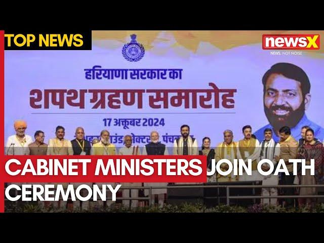 Nayab Singh Saini Sworn In as Haryana CM | Cabinet Ministers Join Oath Ceremony | NewsX