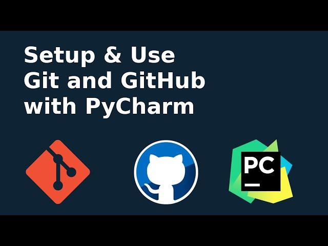 How to setup and use Git and GitHub with PyCharm IDE | Git | GitHub | PyCharm