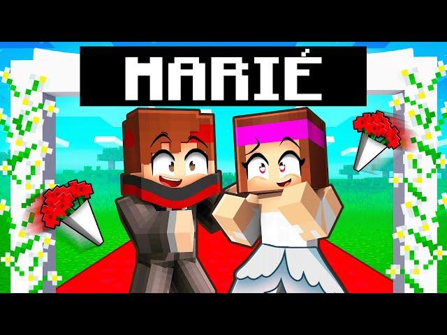 Je me MARIE avec ma FANGIRL sur Minecraft !