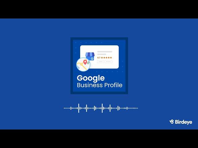 How to optimize your Google Business Profile