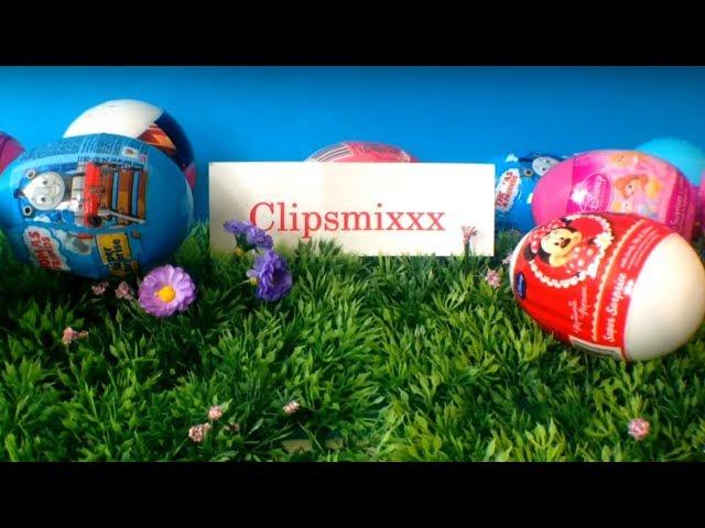 10 Surprise Eggs Filly Micky Mouse Disney Princess Thomas And Friends