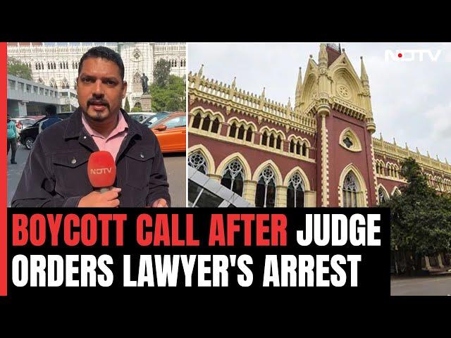 Bar's Boycott Call After Calcutta High Court Judge Orders Lawyer's Arrest