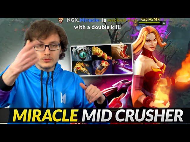 Miracle- Lina completely Destroyed Mid - Tried his Best to carry the Game