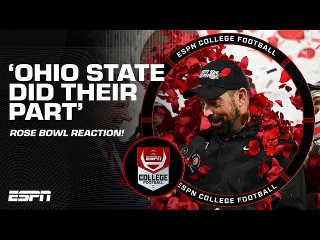 'Ohio State lived up to their part'  Desmond Howard reacts to Rose Bowl win vs. Oregon | ESPN CFB