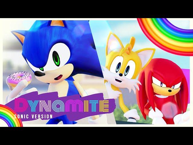 【Sonic MMD】BTS「DYNAMITE」| Sonic Version (feat. Shadow, Silver & more) |【full music video】